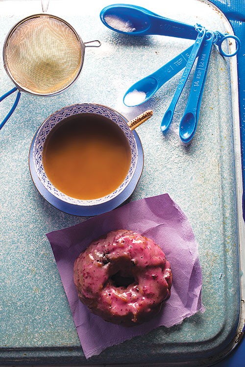 Blueberry donuts
