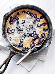 Blueberry Dutch baby