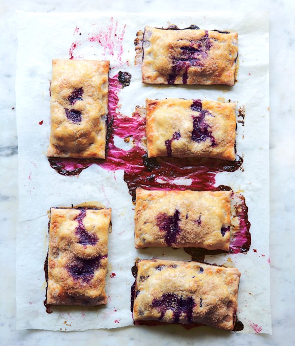 Blueberry hand pies