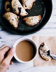 Blueberry hand pies