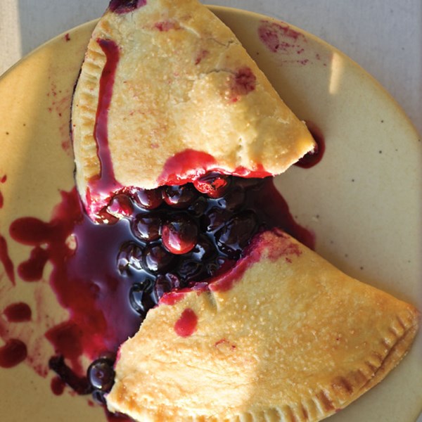 Blueberry hand pies