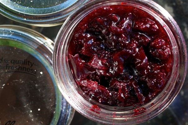 Blueberry jam