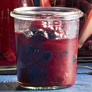 Blueberry ketchup