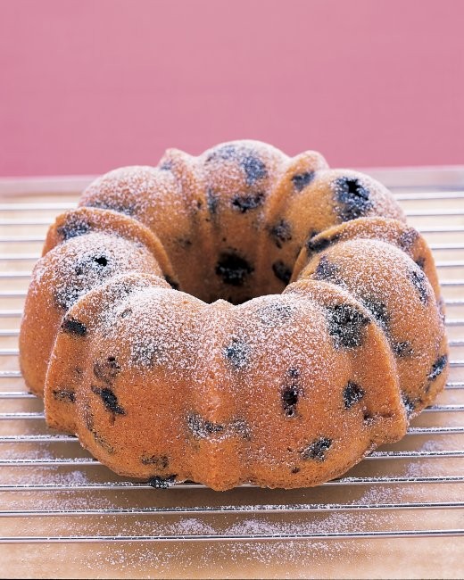 Blueberry-lemon bundt cake
