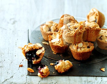 Blueberry lemon crumbles