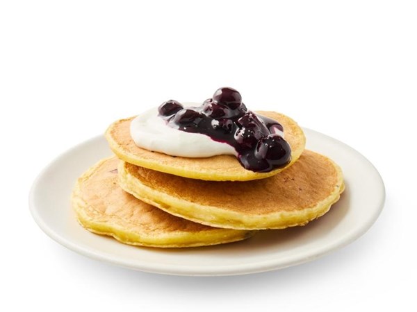 Blueberry-lemon johnnycakes 