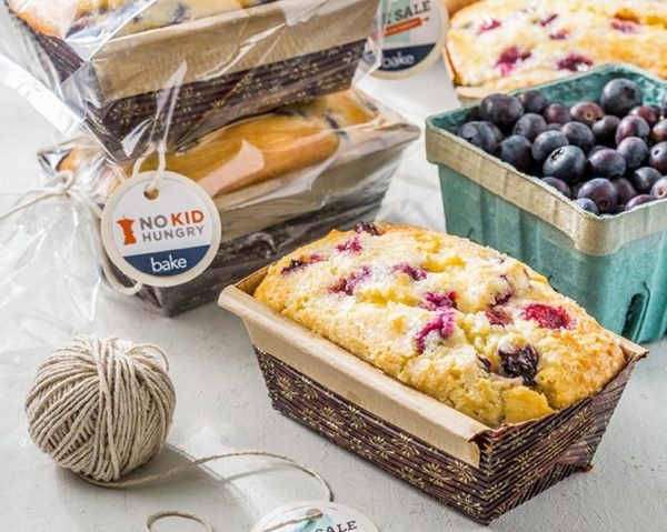 Blueberry lemon loaves