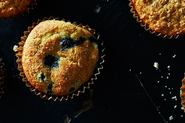 Blueberry lemon muffins
