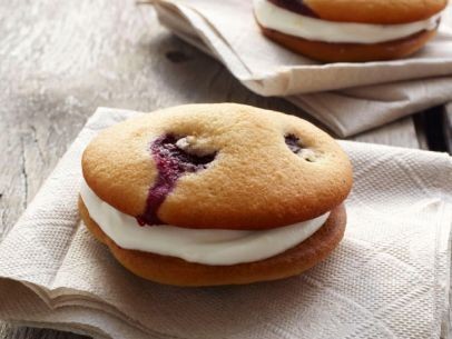 Blueberry-lemon whoopie pies