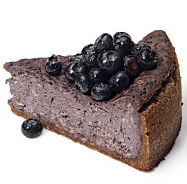 Blueberry lime cheesecake