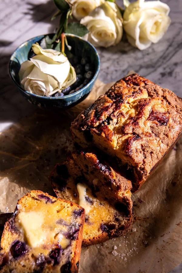 Blueberry muffin bread
