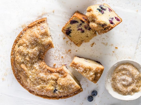 Blueberry muffin loaf