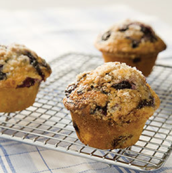 Blueberry muffins