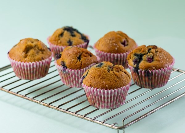 Blueberry muffins