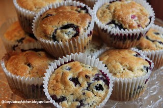 Blueberry muffins