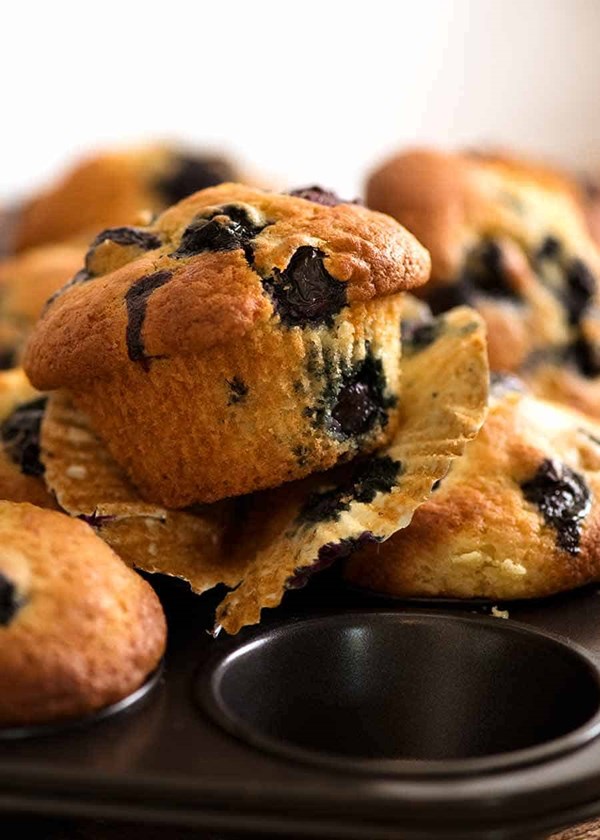 Blueberry muffins