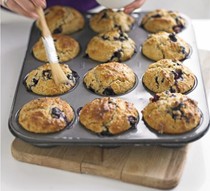 Blueberry muffins