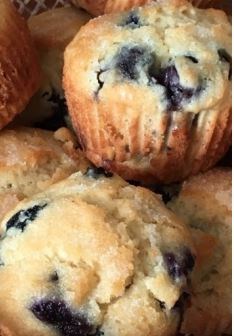 Blueberry muffins