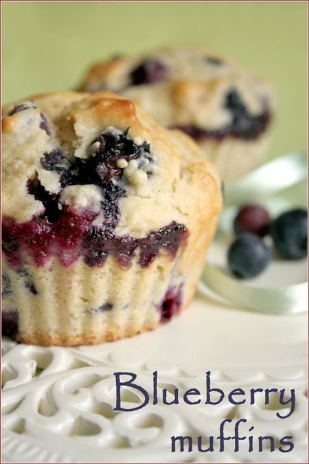 Blueberry muffins