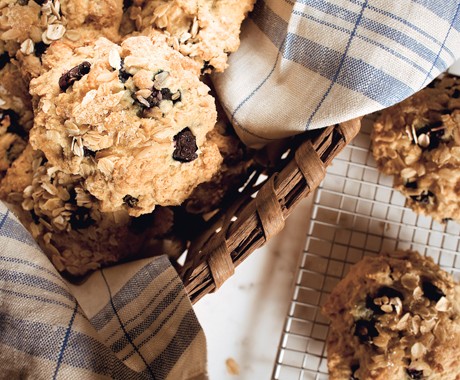 Blueberry oat scones