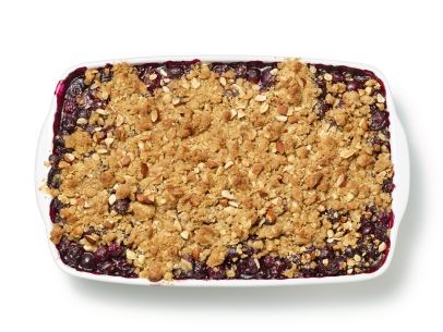 Blueberry-oatmeal crisp
