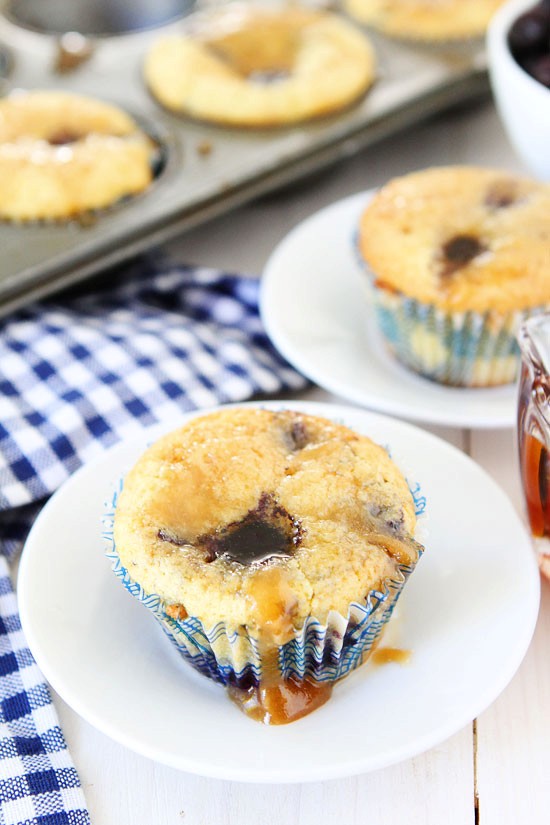 Blueberry pancake muffins
