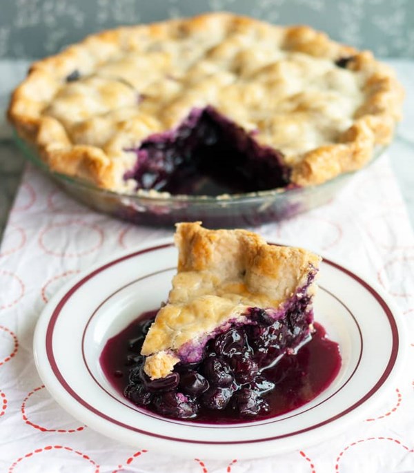 Blueberry pie