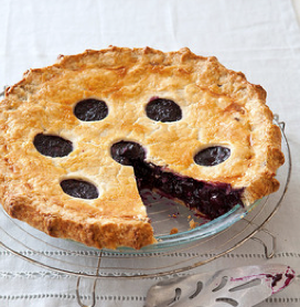 Blueberry pie