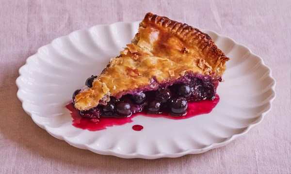 Blueberry pie