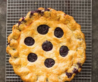Blueberry pie