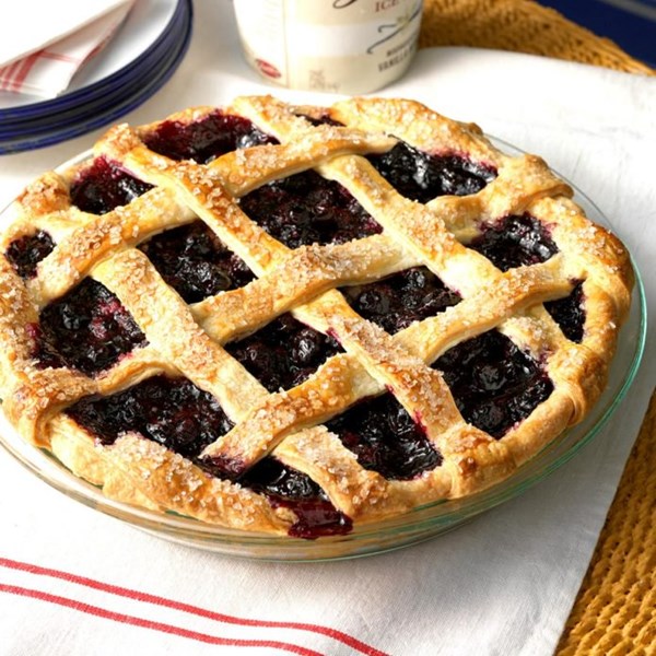 Blueberry pie