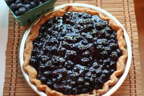 Blueberry pie