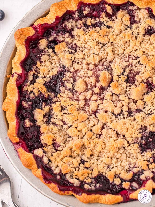 Blueberry pie
