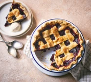 Blueberry pie