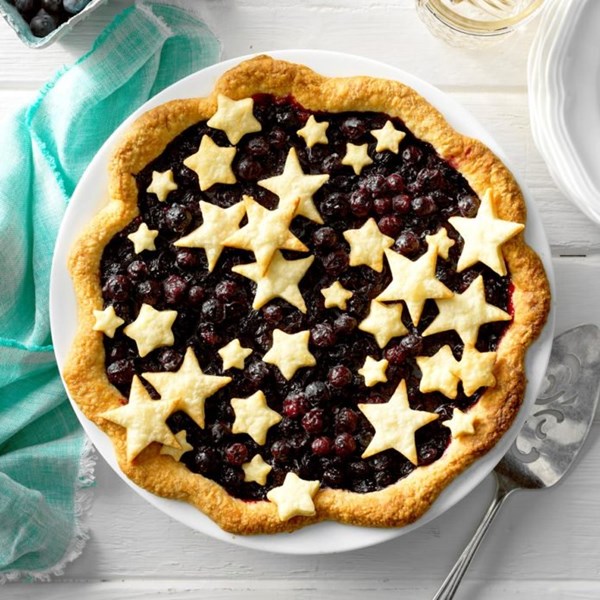 Blueberry pie