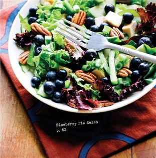 Blueberry pie salad