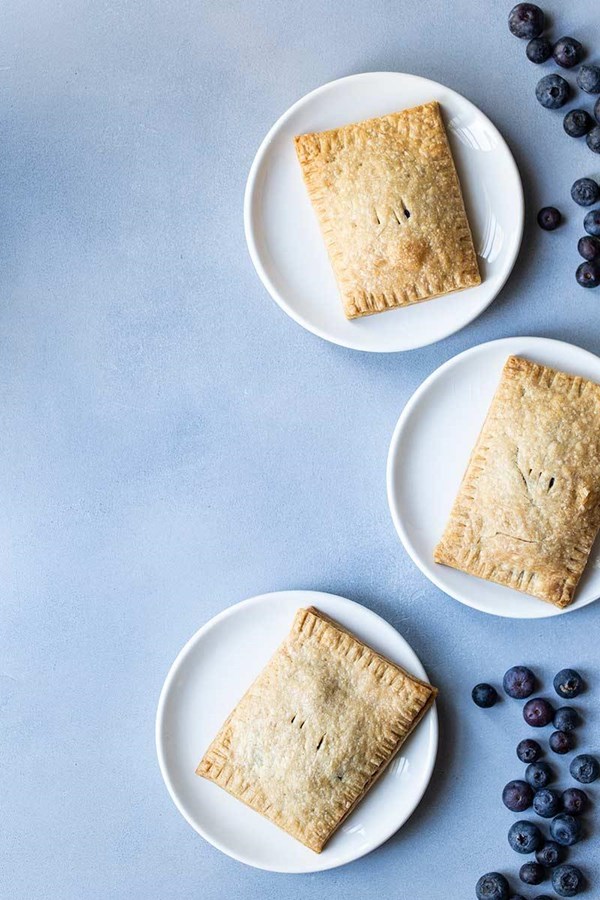 Blueberry pop tarts