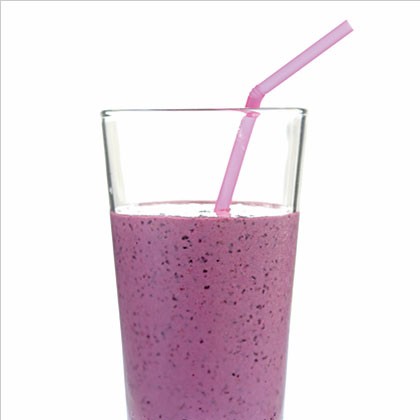 Blueberry power smoothie