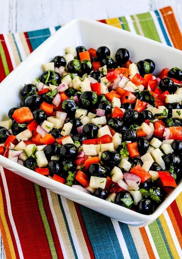 Blueberry salsa (low-carb)