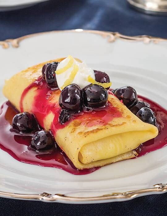 Blueberry sauce