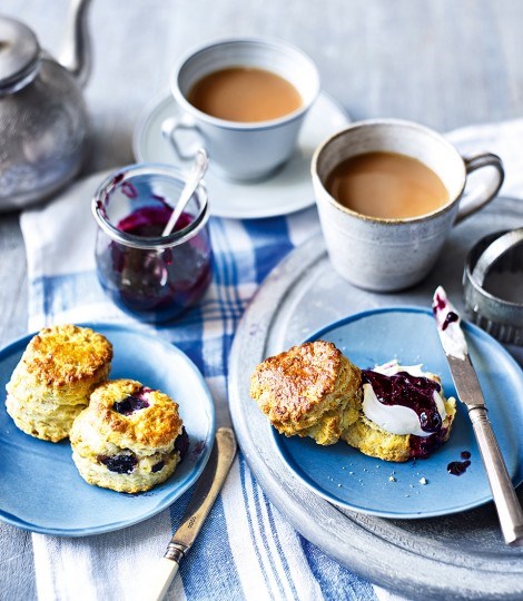 Blueberry scones