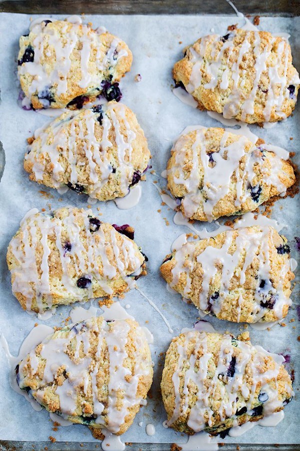 Blueberry scones