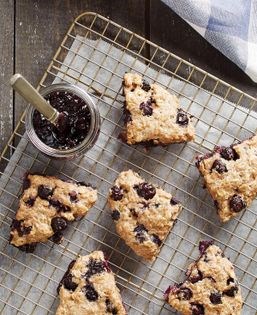 Blueberry scones