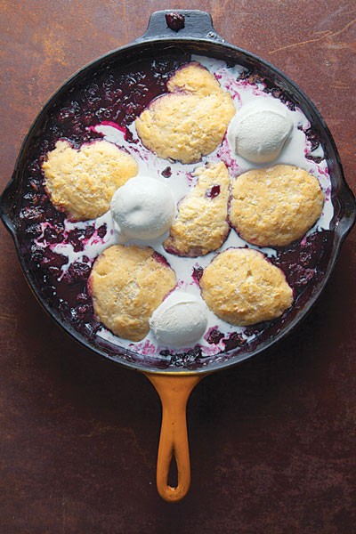 Blueberry slump