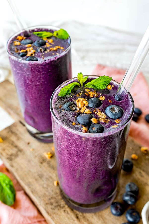 Blueberry smoothie