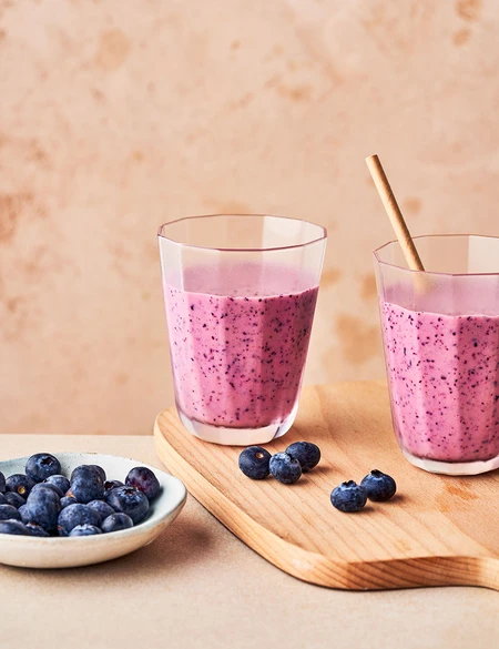 Blueberry smoothie