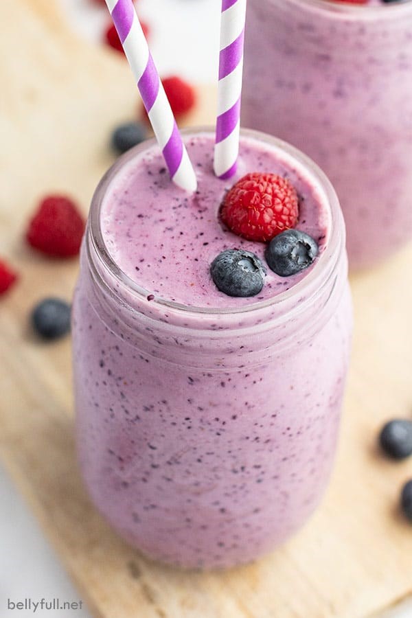 Blueberry smoothie