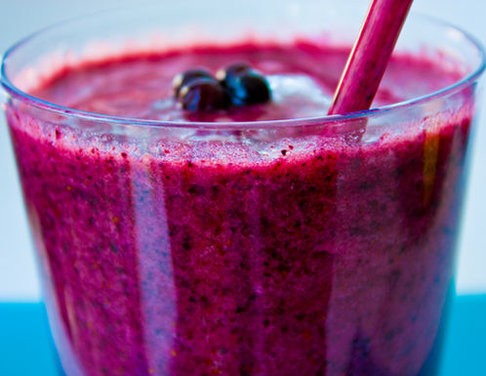 Blueberry smoothie