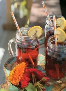Blueberry sparkler