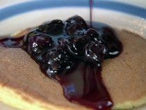 Blueberry syrup for pancakes